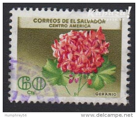 1965 - EL SALVADOR - Scott 756 - Geranium - El Salvador