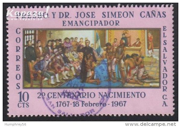 1967 - EL SALVADOR - Scott 775 - José Simeon Cañas (1767-1838) - Salvador