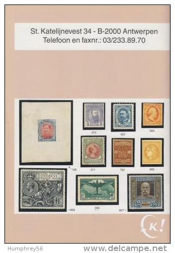 1996 - VANDUFFEL Bvba - Postzegelveiling/Vente Publique/Briefmarkenauktion/Stamp Auction - 11 - Catalogues For Auction Houses