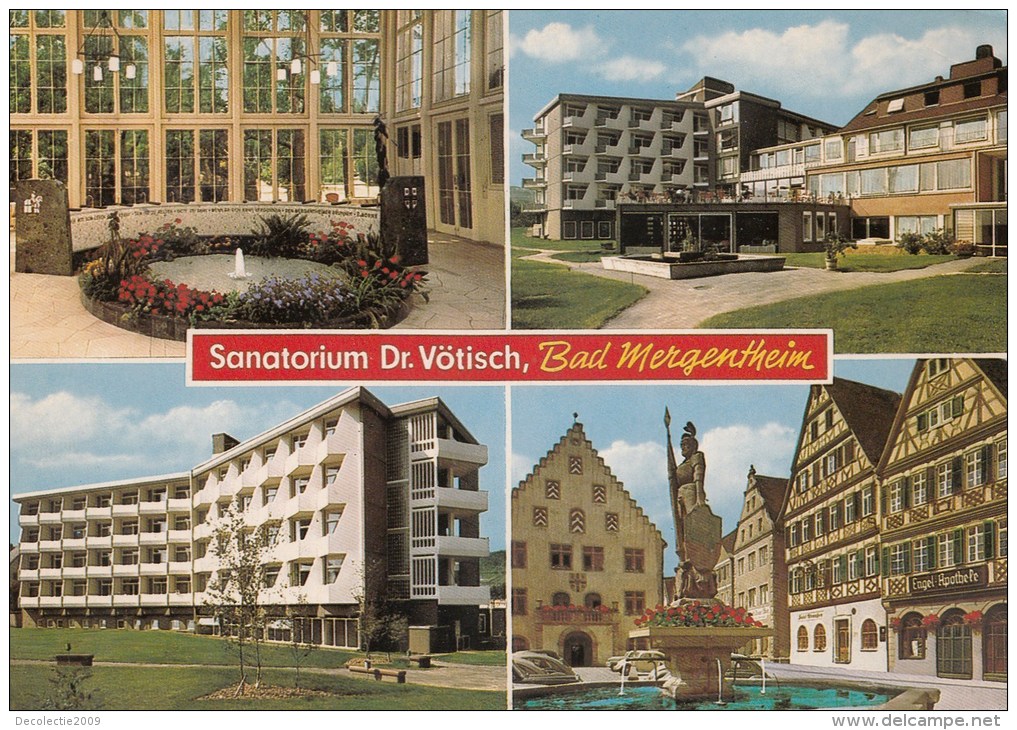 ZS45440 Sanatorium Dr Votisch Bad Mergentheim   2 Scans - Bad Mergentheim