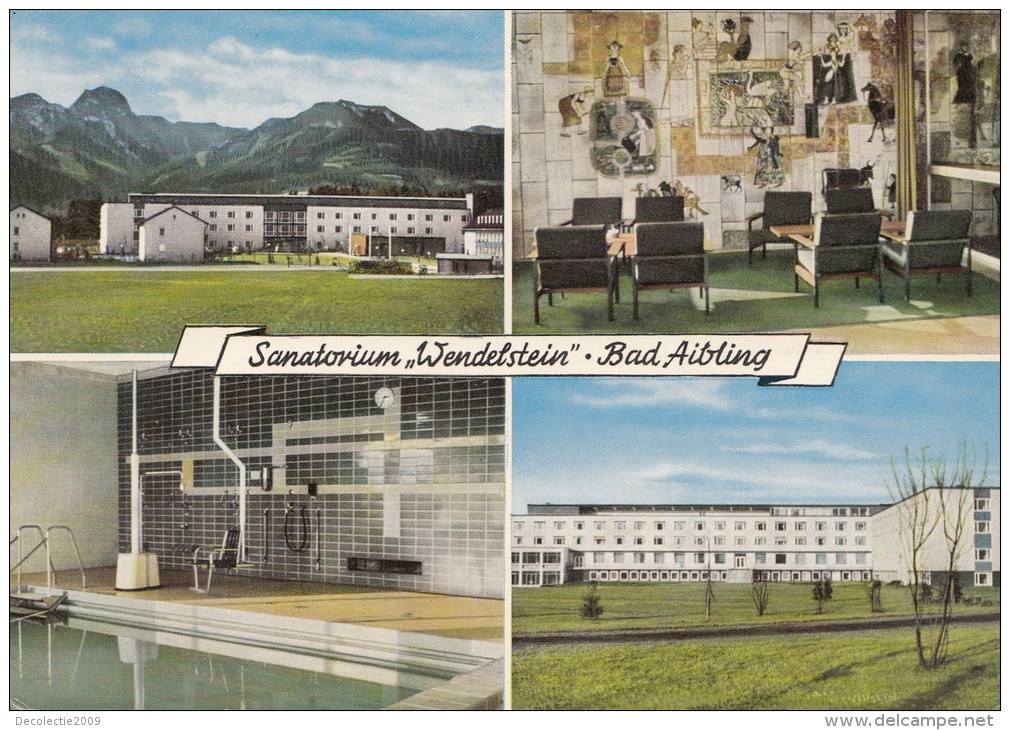 ZS45475 Sanatorium Wendetstein Bad Aibling    2 Scans - Bad Aibling