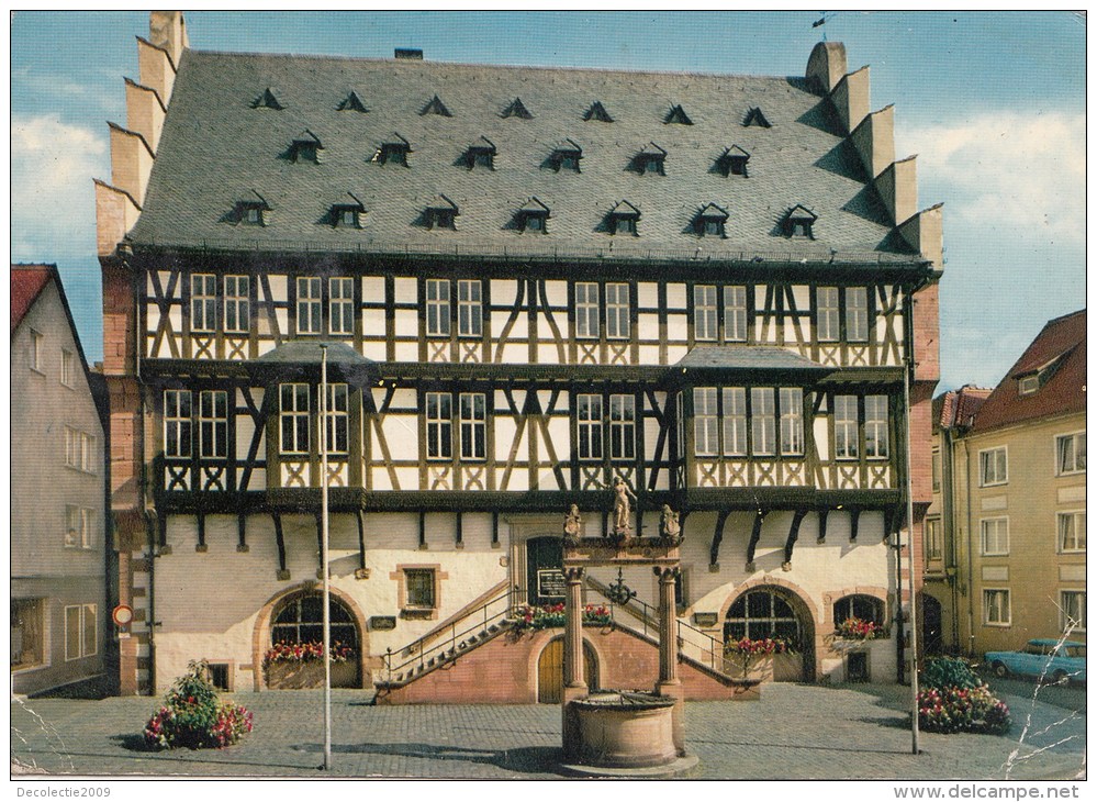 ZS45498 Hanau Am Main Goldschmiedehaus     2 Scans - Hanau