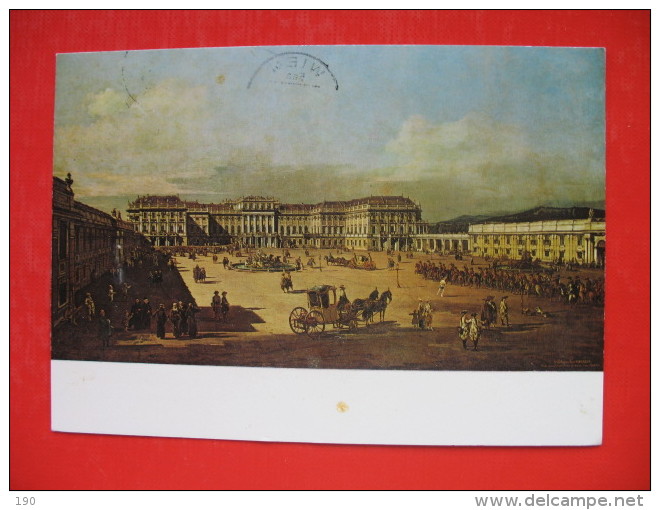 WIEN SCHONBRUNN BERNARDO BELLOTTO Gen.CANALETTO - Schönbrunn Palace