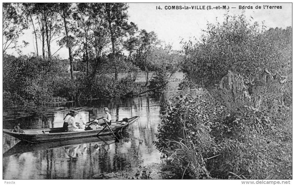 CPA Combs La Ville Bord De L'yerres - Combs La Ville