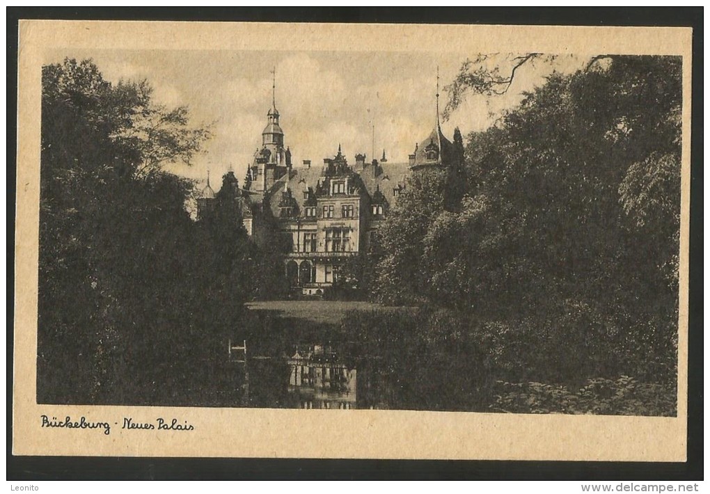 BÜCKEBURG Schaumburg NEUES PALAIS 1896 Fertiggestellt Niedersachsen Ca. 1920 - Bueckeburg