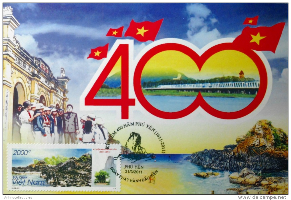 Vietnam: 400 Years Anniv. Phu Yen City - 2011 MC - Sonstige & Ohne Zuordnung