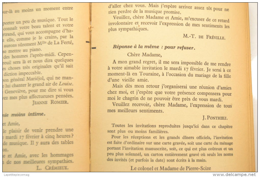 La Parfait Secrétaire Par Louis Chaffurin, Editions Larousse Cop. 1932 Correspondance Usuelle, Commerciale Et D'affaires - 1901-1940