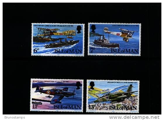 ISLE OF MAN - 1978  R.A.F. DIAMOND JUBILEE  SET MINT NH - Isle Of Man