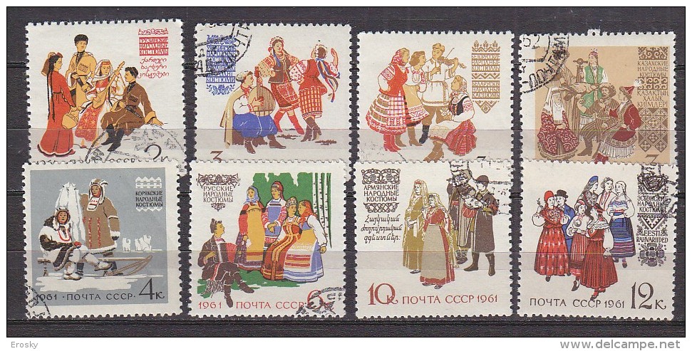 PGL AW044 - RUSSIE RUSSIA Yv N°2375A/79A - Usati