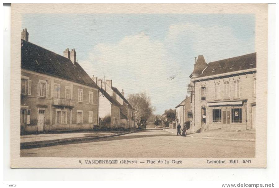 8. Vandenesse, Rue De La Gare - Autres & Non Classés