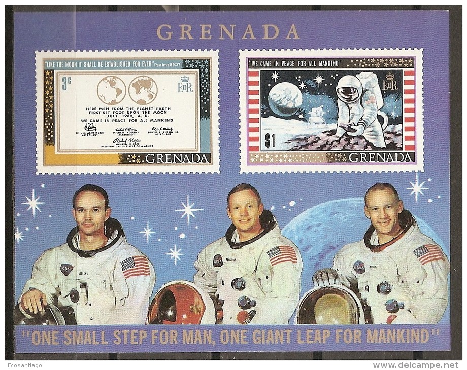 ESPACIO - GRENADA 1969 - Yvert #H1 - MNH ** - South America