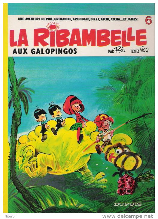 LA RIBAMBELLE AUX GALOPINGOS - N°6 - 1985 - Comme Neuf - Ribambelle, La