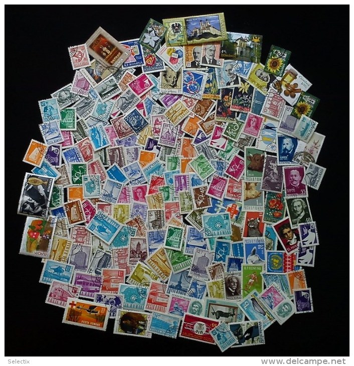 Romania 1957 - 2014 The Lot Consists Of 190 Very Good Quality Used Stamps - Lotes & Colecciones