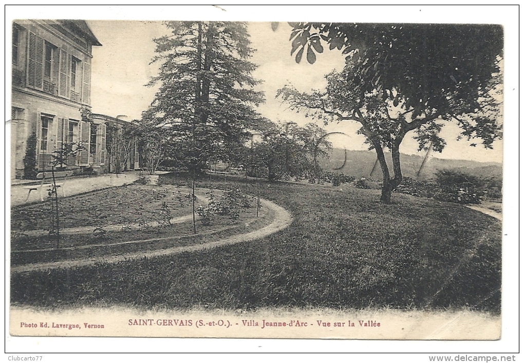 Saint-Gervais (95) : La Villa Jeann D'Arc En 1926. - Saint Gratien