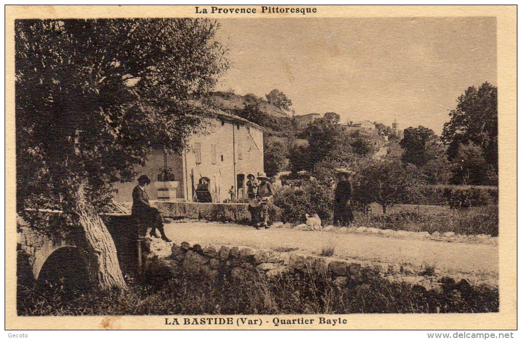 La Bastide En 1940 - Quartier Bayle - Altri & Non Classificati