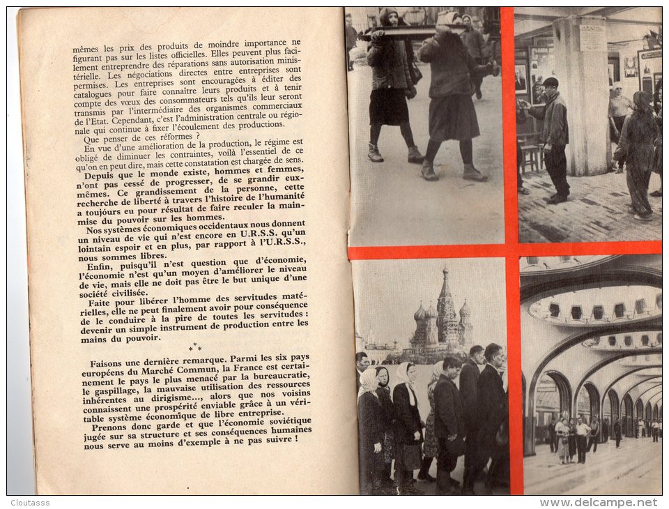 Voici Les Faits )  Vie En URSS 1956" 16 Pages ; Industrie ,agriculture Niveau De Vie ; Photos ( Khroutchev  Etc) - Revistas - Antes 1900