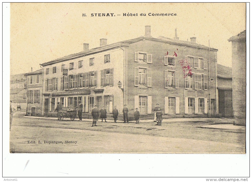 STENAY  --hotel Du Commerce - Other & Unclassified