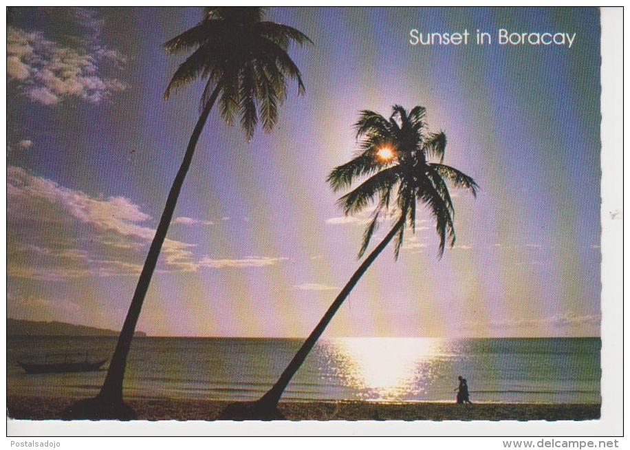 (PH6) SUNSET IN BORACAY - Philippinen