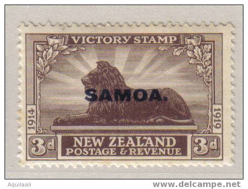 SAMOA- 3D MINT NHM** - LEAGUE OF NATIONS MANDATE - NZ.VICTORY STAMP OVERPRINT - Samoa