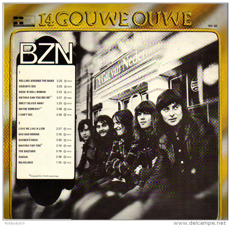 * LP *  BZN - 14 GOUWE OUWE (Holland 1975 On Negram EX-!!!) - Rock