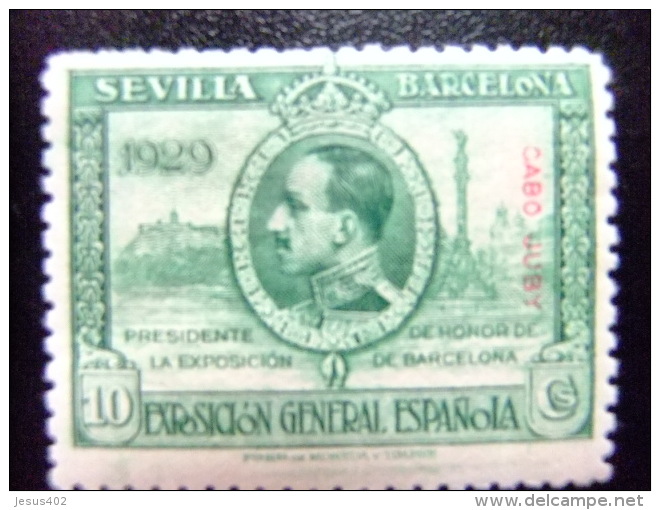 CABO JUBY Año 1929 EXPOSICION UNIVERSAL EN SEVILLA Y BARCELONA Edifil Nº 41 ** MNH - Cape Juby