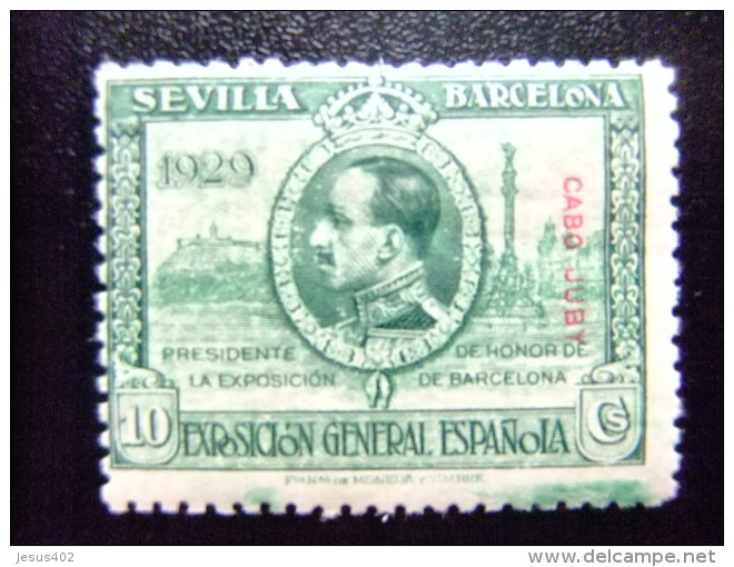 CABO JUBY Año 1929 EXPOSICION UNIVERSAL EN SEVILLA Y BARCELONA Edifil Nº 41 ** MNH - Cabo Juby