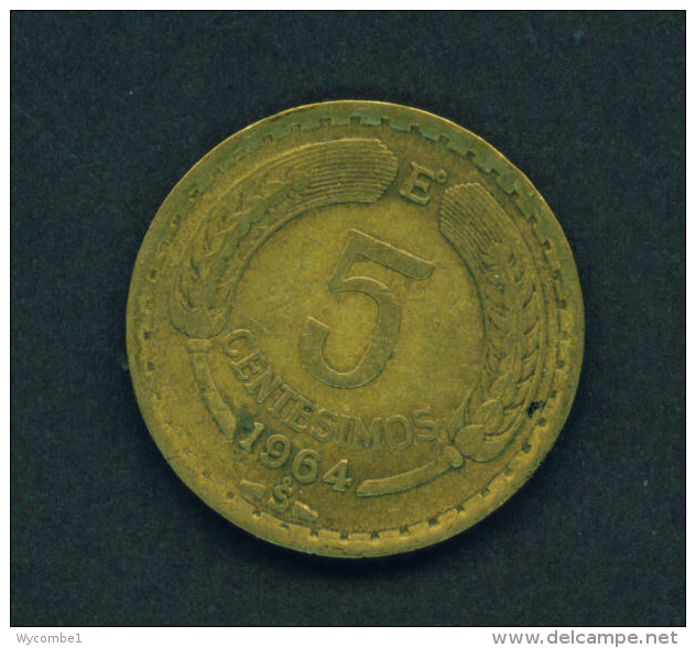 CHILE - 1964 5c Circ. - Chile