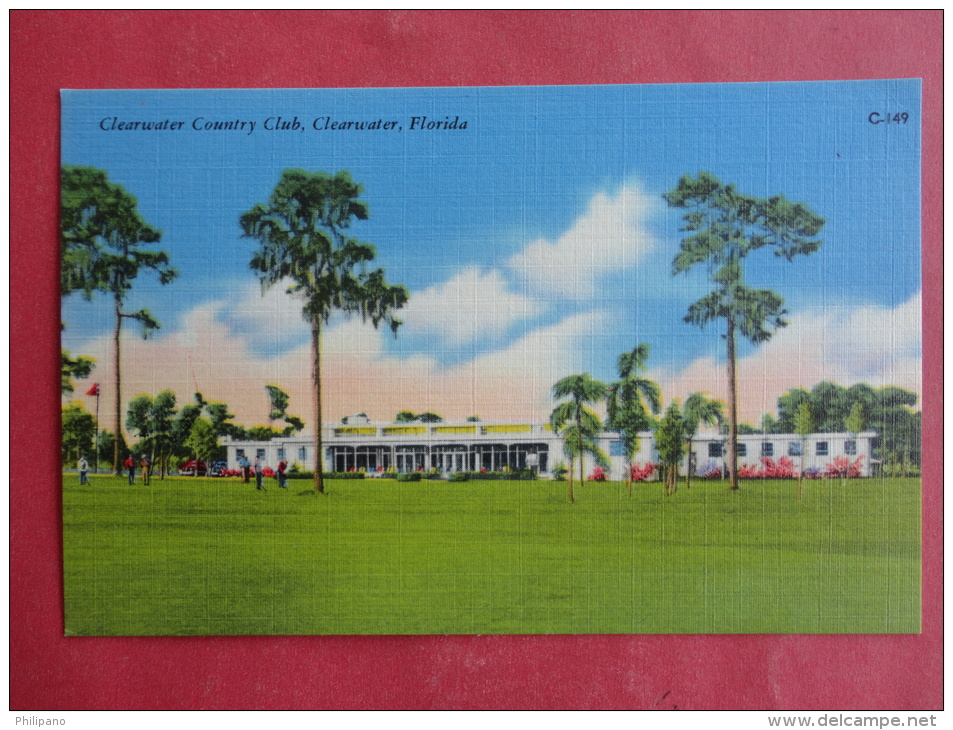 Clearwater,FL--Clearwater Country Club--not Mailed--PJ162 - Clearwater