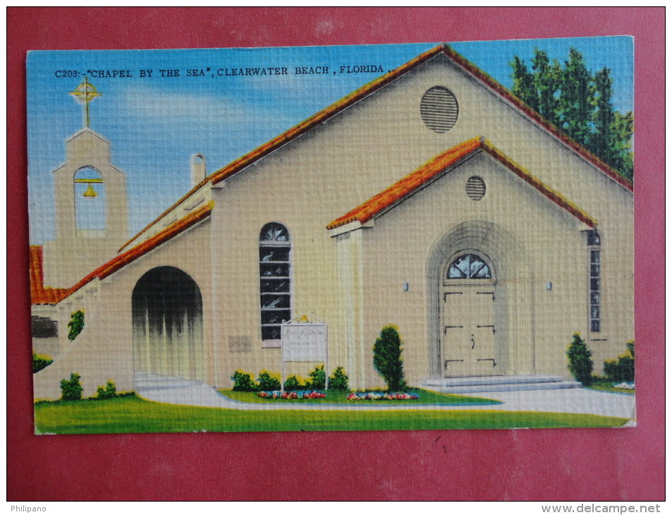 Clearwater,FL--Chapel By The Sea--not Mailed--PJ162 - Clearwater