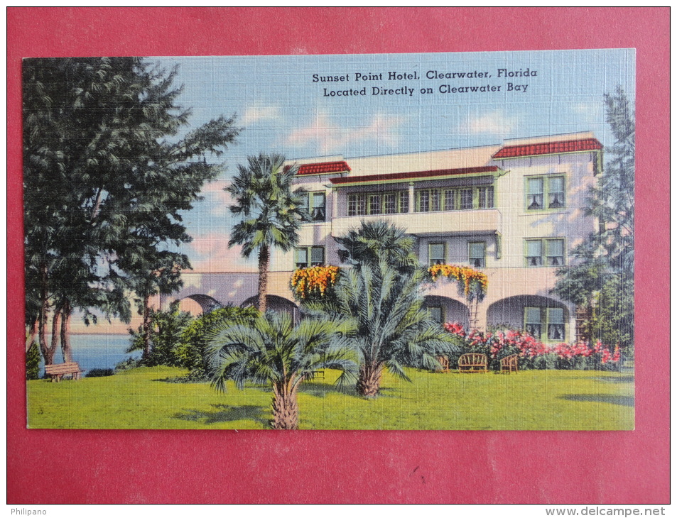 Clearwater,FL--Sunset Point Hotel--not Mailed--PJ162 - Clearwater