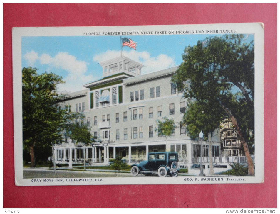 Clearwater,FL--Gray Moss Inn--not Mailed--PJ162 - Clearwater