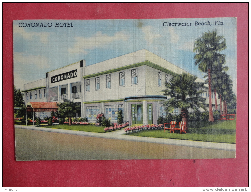 Clearwater,FL--Coronado Hotel--cancel 1946--PJ163 - Clearwater