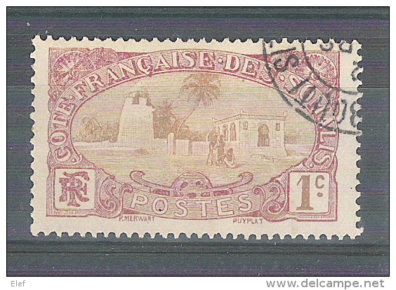Cote Française Des Somalis, 1909, Yvert N° 67, Mosquée De Tadjourah, 1c , Obl TB - Oblitérés