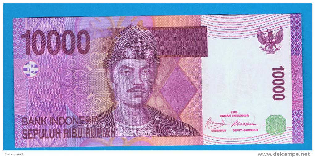 INDONESIA -  10.000 Rupias 2009  SC  P-143 - Indonesia