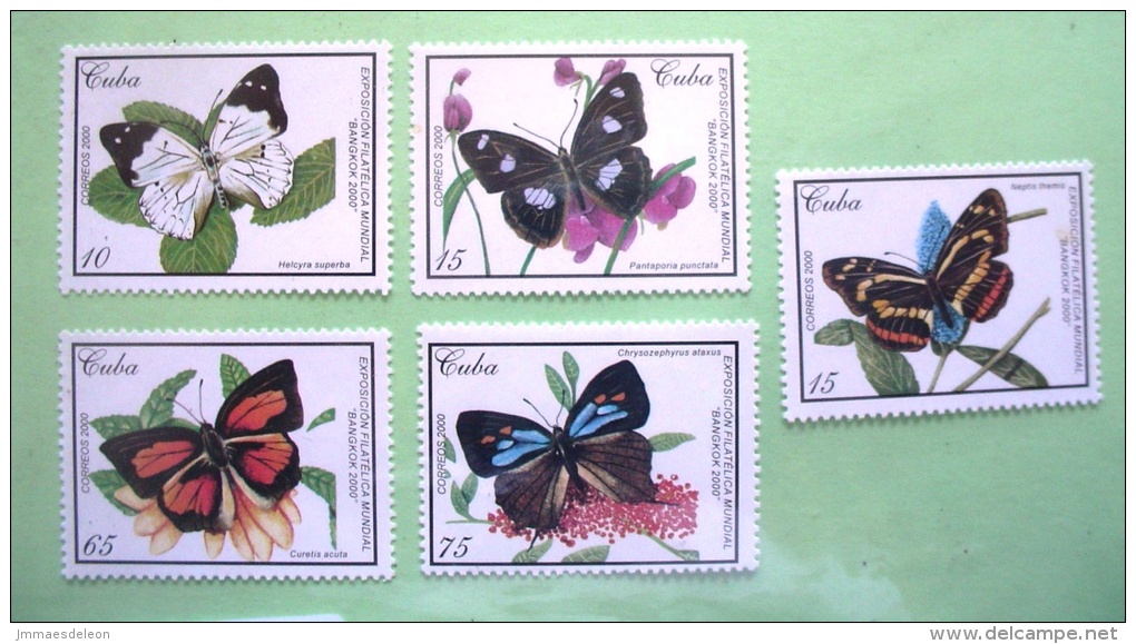 Cuba 2000 Butterflies MINT - Neufs