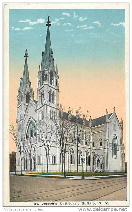 209743-New York, Buffalo, Saint Joseph´s Church, No 5407 - Buffalo