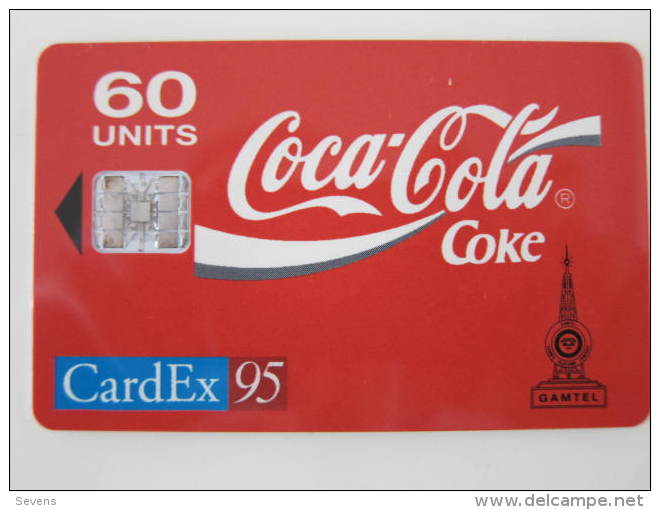 Gambia Chip Phonecard,GAM11-Coca Cola CardEX95, Mint - Gambie