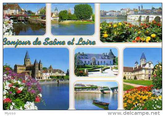 71 Grands Paysages De Saone Et Loire,Charolles,Chalon,Macon,Paray,Creusot,Tournus,Cluny - Autres & Non Classés