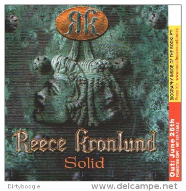 REECE KRONLUND - Solid - CD - MELODIC METAL ROCK - PROMO - Hard Rock & Metal