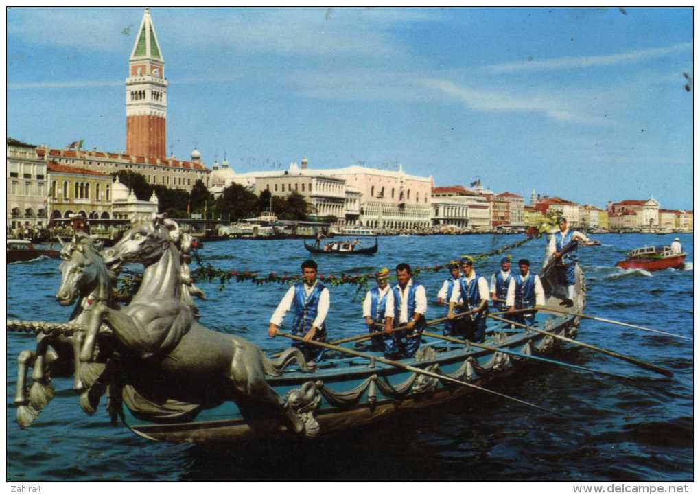 Venezia - Régate Historique - Bissona Cavalli - Philatéliste : Timbre Non Oblitéré T. Mele Trieste - 150 L - Altri & Non Classificati