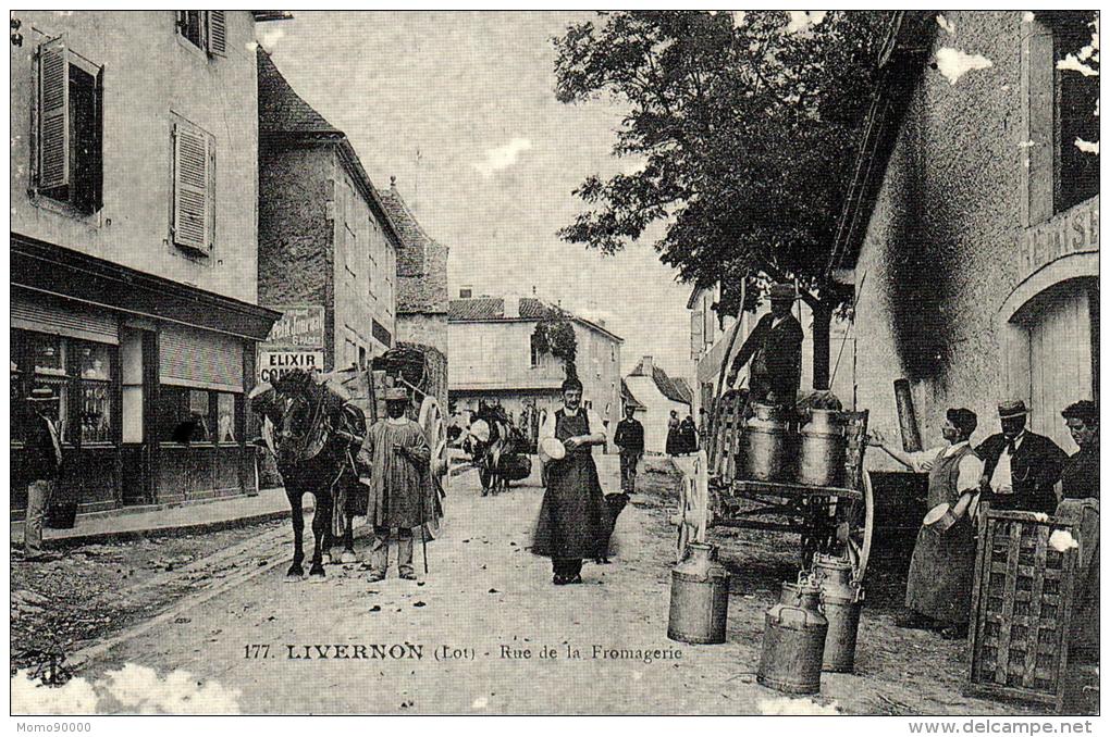 LIVERNON : Rue De Lma Fromagerie - Livernon