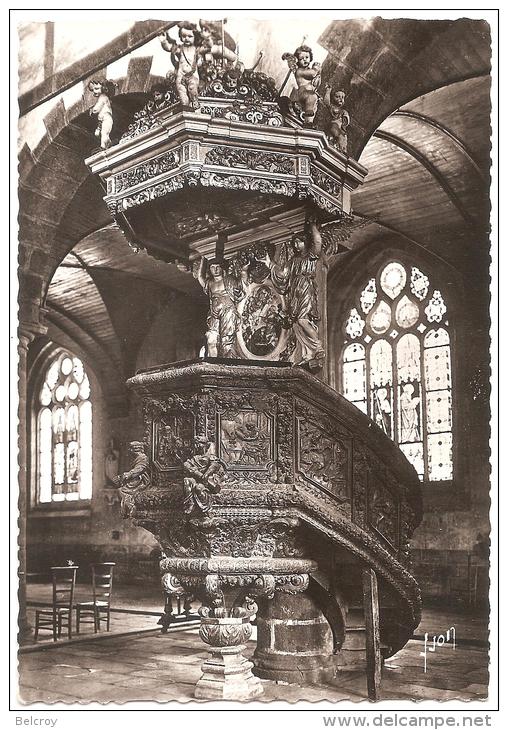 Dépt 29 - SAINT-THÉGONNEC - La Chaire De L'Église (XVIè Siècle) - CPSM 10,4 X 15 Cm - Saint-Thégonnec