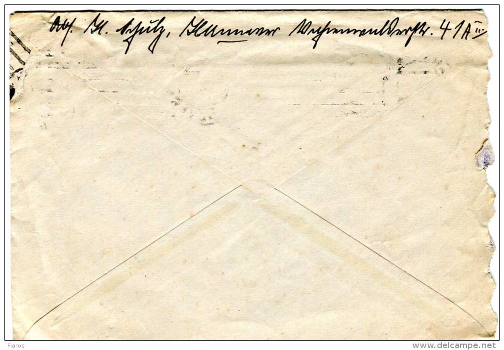 Germany- Cover Posted From Hannover [canc. 3.3.1941] -included Letter - Sonstige & Ohne Zuordnung