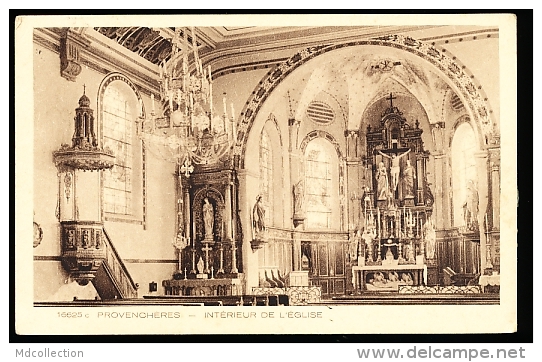 88 PROVENCHERES SUR FAVE / Intérieur De L'Eglise / - Provencheres Sur Fave