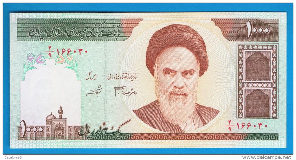 IRAN -  1000 Rials SC  ND  P-143  # Ver Firmas # - Iran