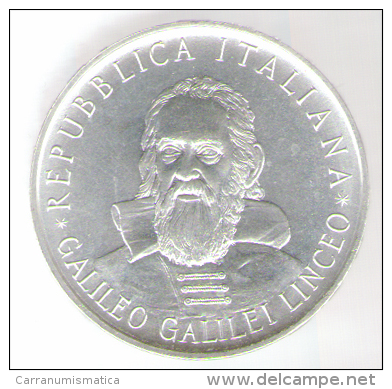 ITALIA 500 LIRE 1982 AG GALILEO GALILEI LINCEO - Commemorative