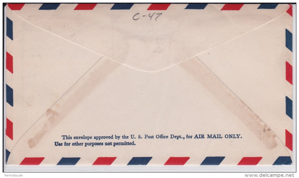 USA - 1930 - POSTE AERIENNE - ENVELOPPE AIRMAIL De DETROIT ( MICHIGAN ) - DEDICATION - ALL AMERICAN AIRCRAFT SHOW - 1c. 1918-1940 Briefe U. Dokumente