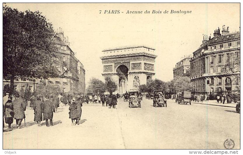 PARIS L´Avenue Du Bois De Boulogne - Otros & Sin Clasificación