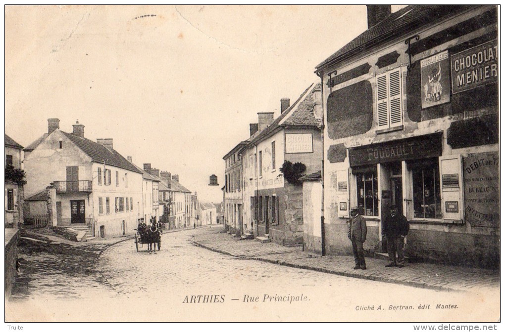 ARTHIES RUE PRINCIPALE - Arthies