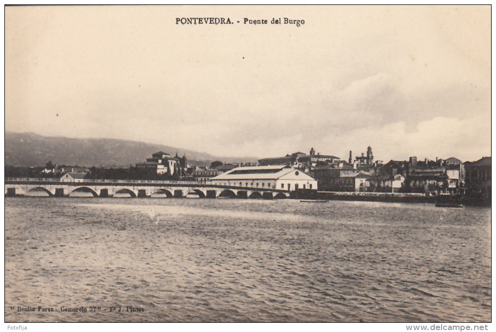 OLD PC. PUENTE DEL BURGO PONTEVEDRA GALICIA SPAIN J. PINTOS FOT. - Pontevedra